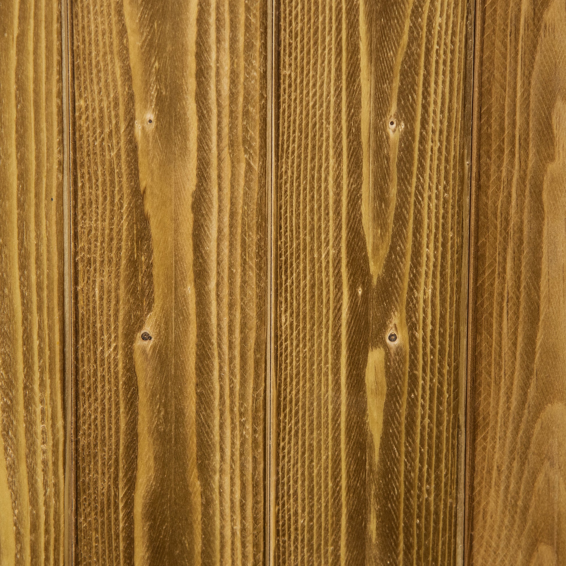 Outsunny Jardinera Elevada Rectangular De Madera 120x40x40 Cm Carbonizada_4