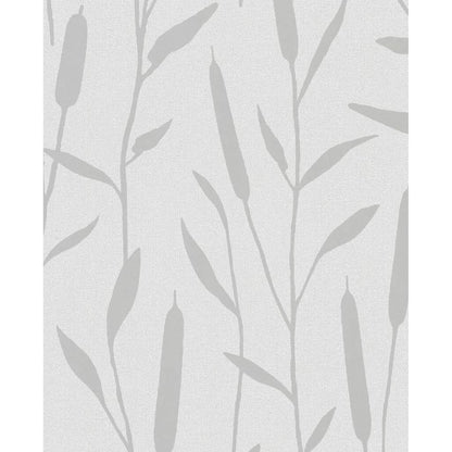 Noordwand Papel De Pared Topchic Reed Plumes Gris Metalizado_0