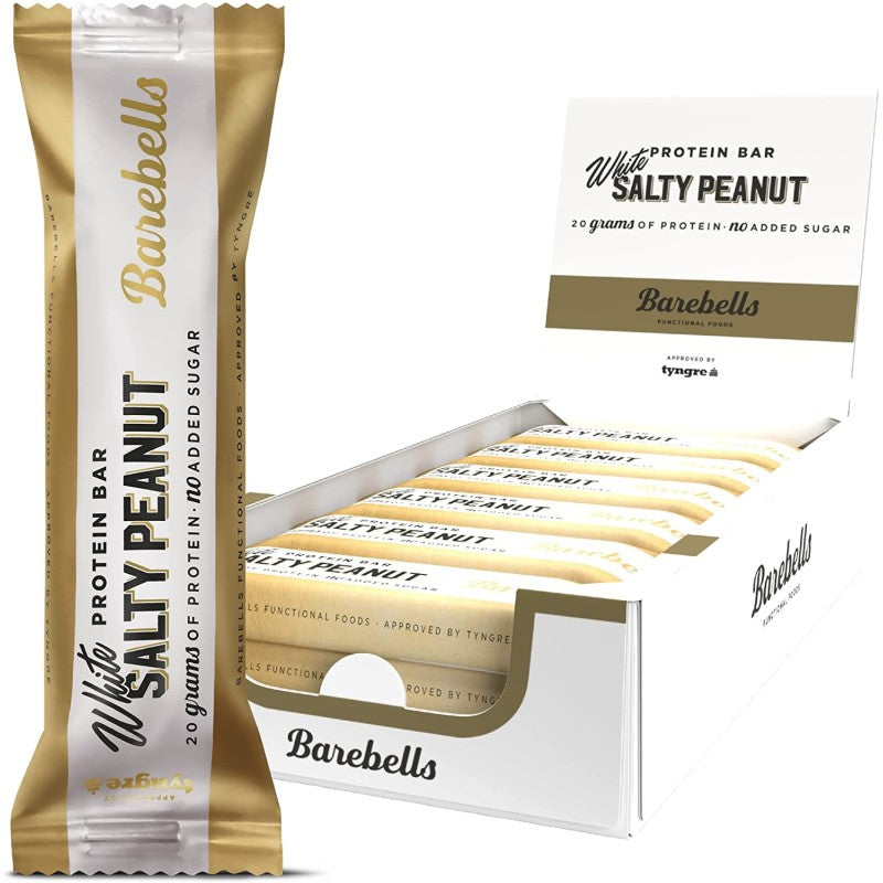 Caja De 12 Barritas White Salty Peanut Barebells_0