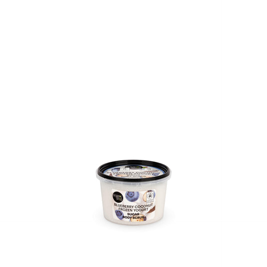 Esfoliante Corporal de Açúcar com Iogurte Congelado de Mirtilo e Coco da Organic Shop 250ml