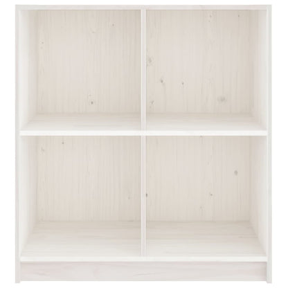 Aparador Madera Maciza De Pino Blanco 70x33x76 Cm / Vetonek_0