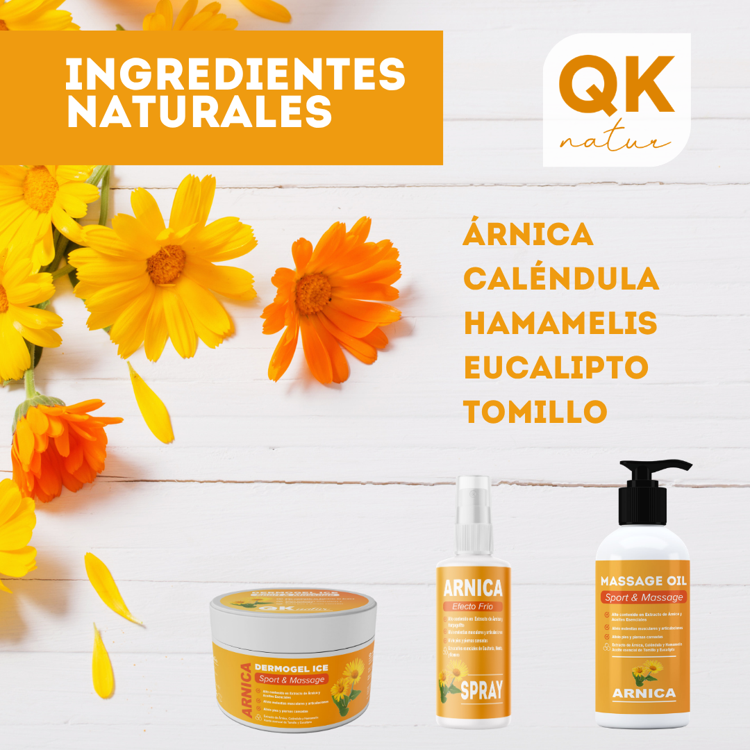 QKnatur - Arnica Spray Con Extracto De Garra Del Diablo (harpagofito) 100ml. - Efecto Frío. Dolor Muscular_4