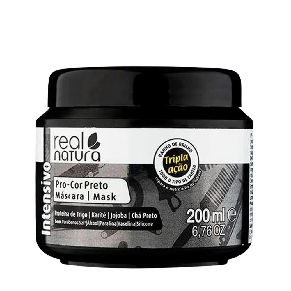 Mascarilla Pro-cor Negro Real Natura 200ml_0