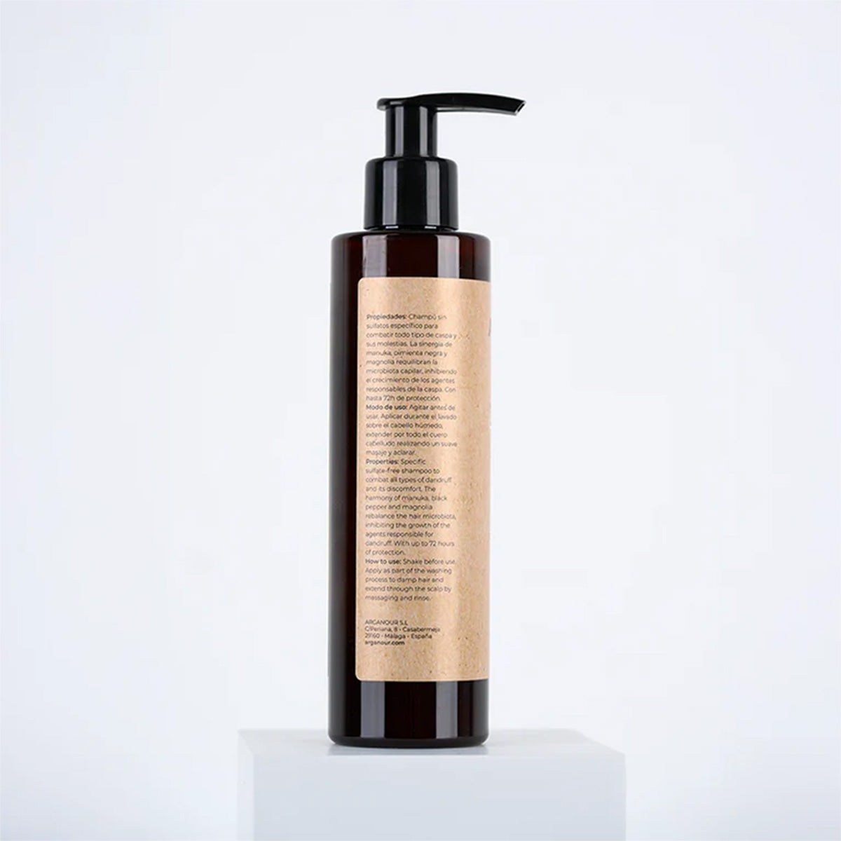 Champô anticaspa sem sulfatos Arganour 200ml