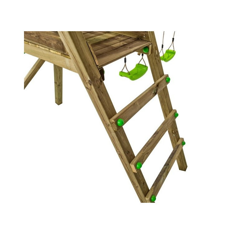 Parque Infantil Masgames Mauna Loa L (madera Cuadrada) 2 Asientos Planos + 1 Asiento Extra Bebe._2