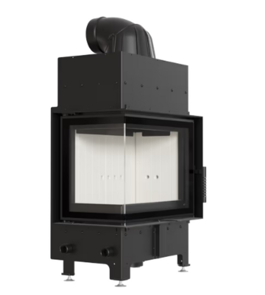 Bricosol Chimenea De Leña De Acero Kratki Floki S Izquierdo 8 Kw Ø 160_0