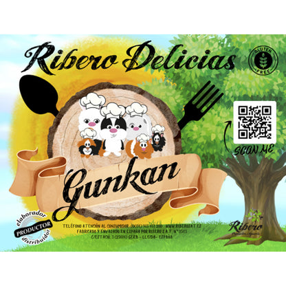 Gunkan de Calêndula e Ribero Rose, Snack de Sushi para Coelhos e Roedores