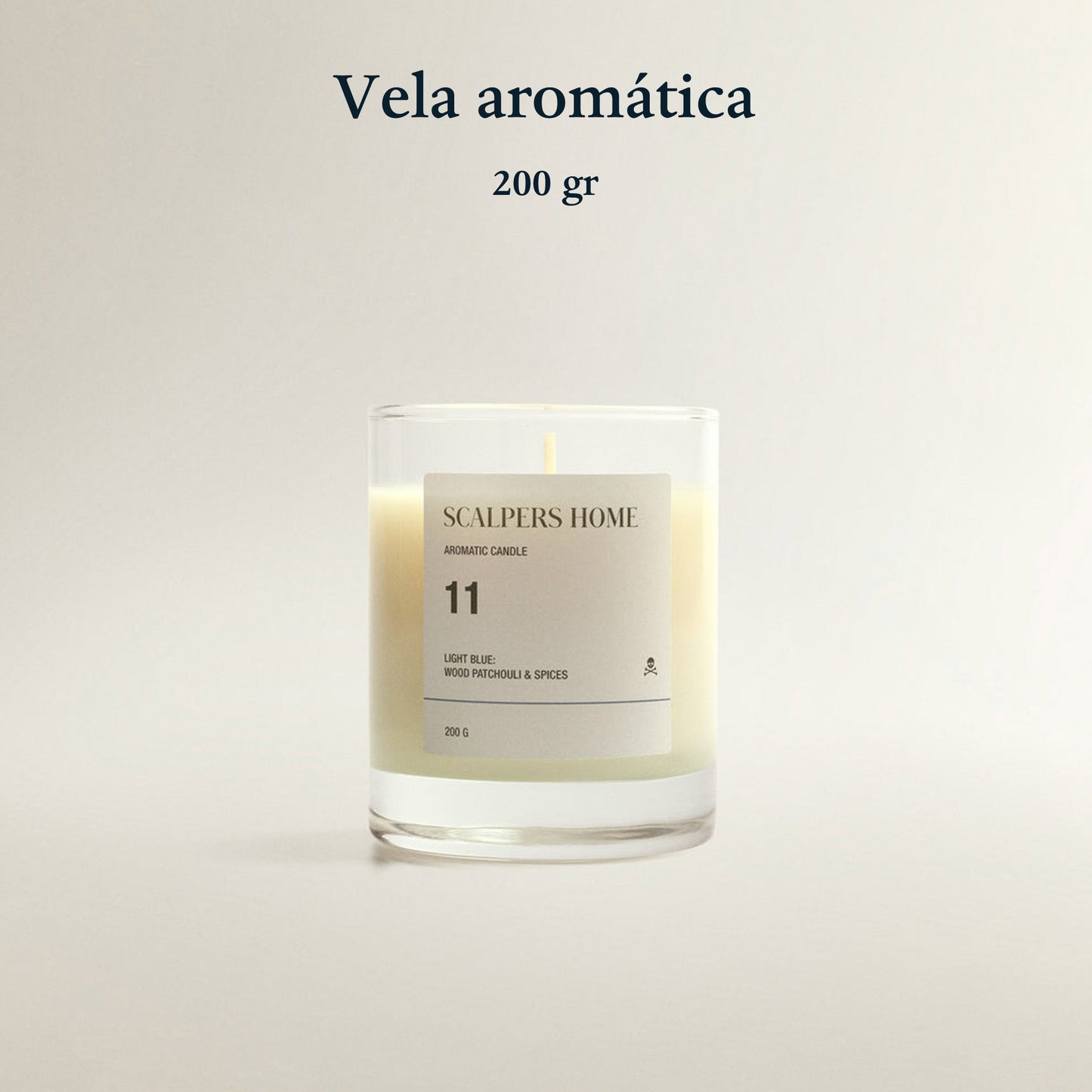 Vela Aromática 200gr White Lotus Scalpers_1