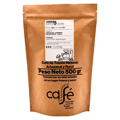 Cafe Sin Intermediarios Café Vietnam Jarana En Grano Para Americana 500 G_0