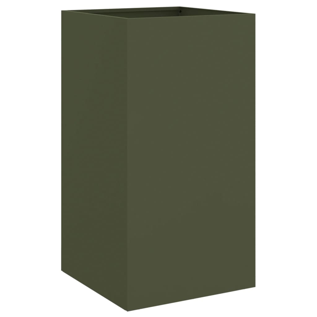 Jardinera Acero Verde Oliva 42x38x75 Cm_5