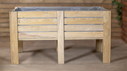 Mesa De Cultivo Mura Profunda 40cm Vidahuerto 150x80x80 Cm.