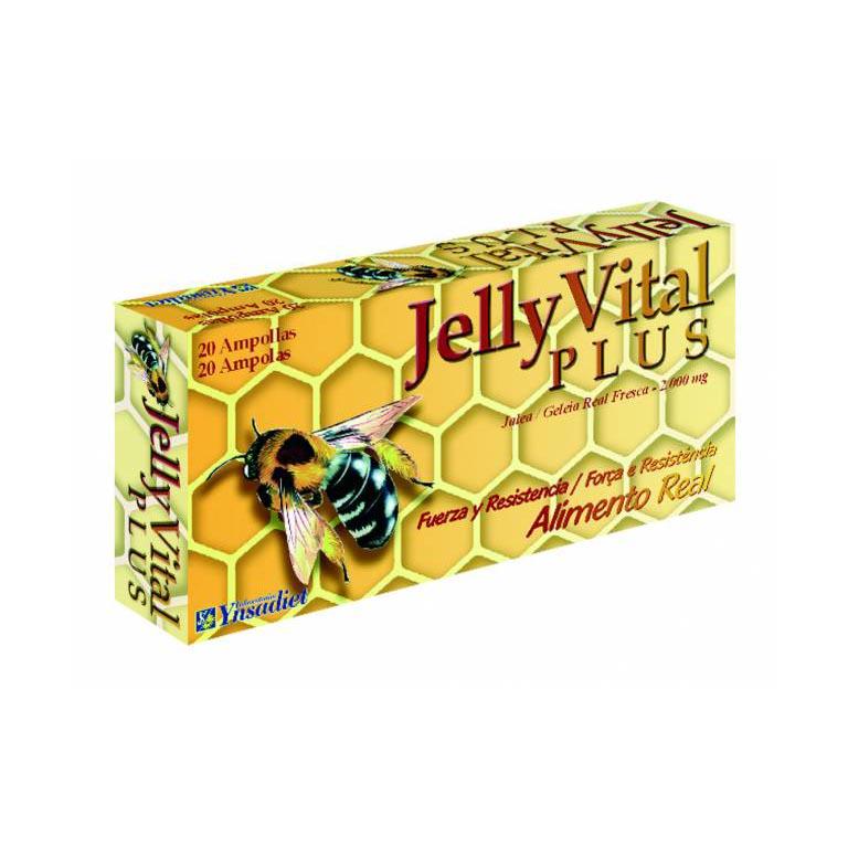 Jelly Vital Plus 2 g Ynsadiet 20 Ampolas