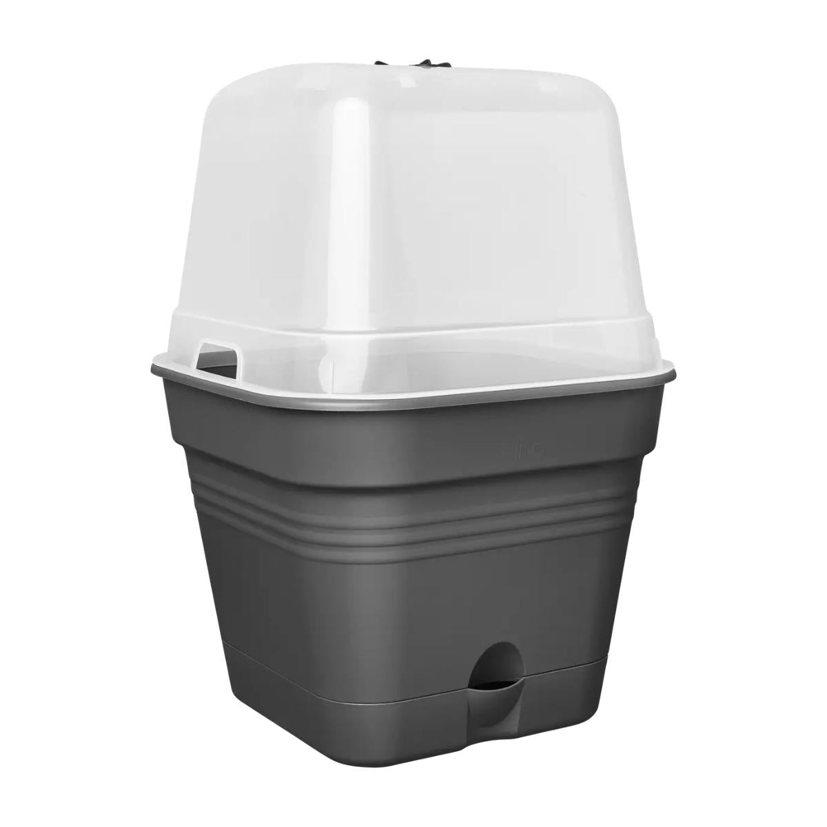 Vaso de cultivo Green Basics Elho Antracite 20 cm