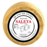 Saleta® Queso Curado Ahumado Entero De Oveja (2,2 Kg) | Elaboración Artesana Quesos De La Mancha | Ahumados