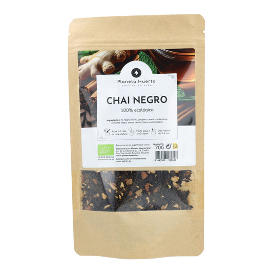 Planeta Huerto ECO Chai Chá Chá Preto 70g
