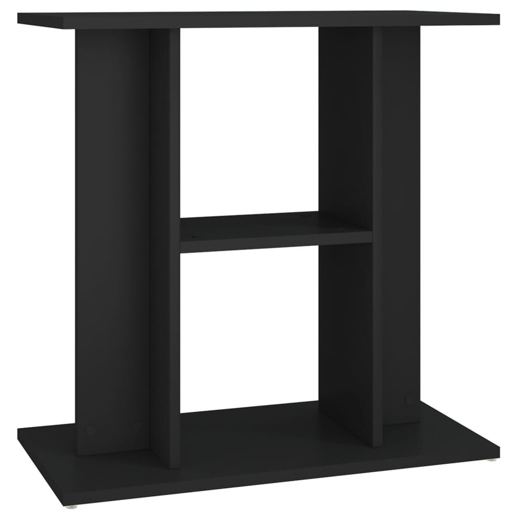 Vidaxl Soporte Para Acuario Madera De Ingeniería Negro 60x30x60 Cm_0