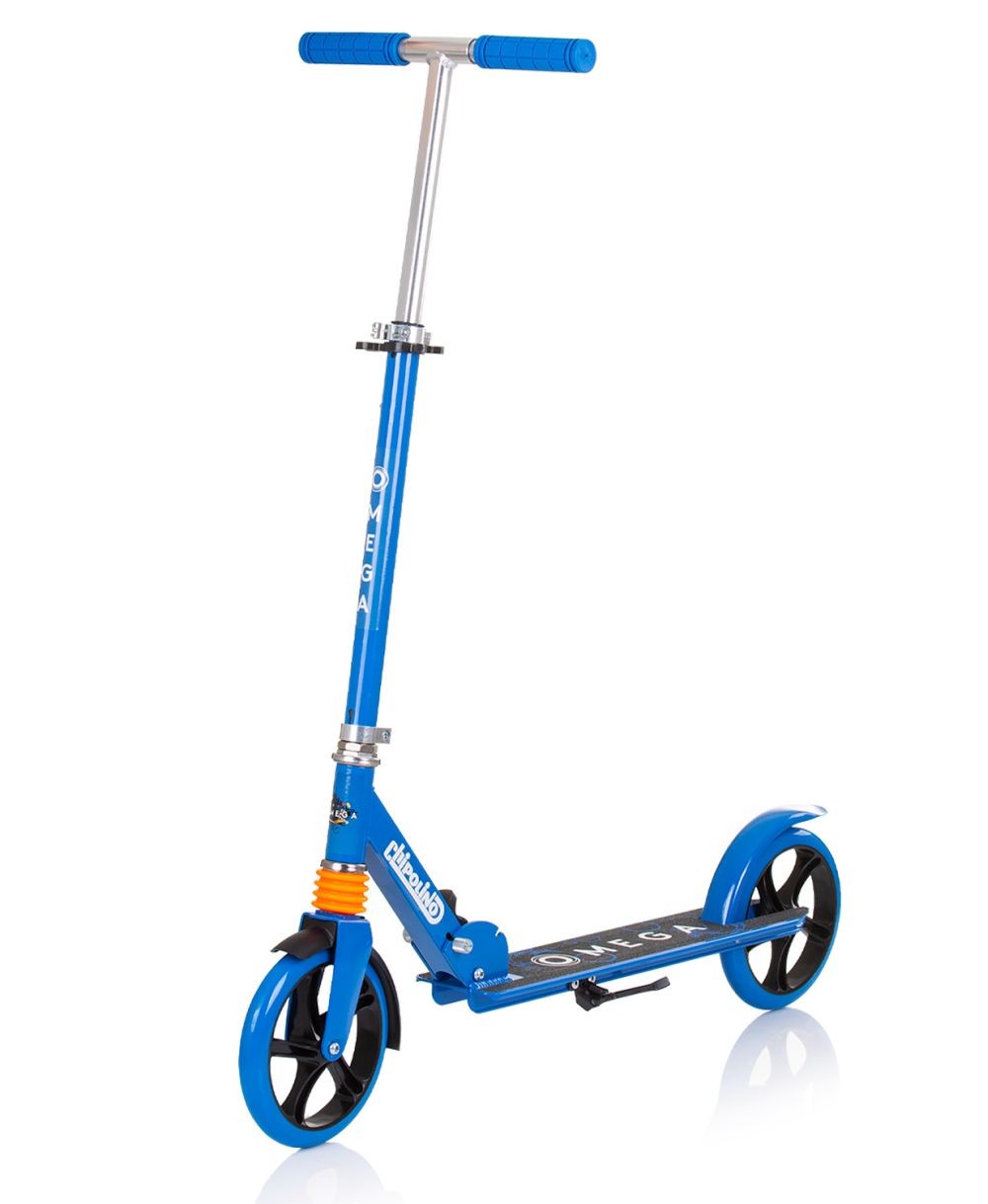 Patinete Infantil Omega Hasta 100 Kg Plegable Y Ruedas De 20mm Blue_0