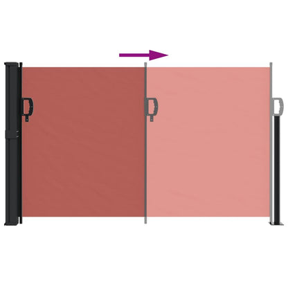 Vidaxl Toldo Lateral Retráctil Terracota 120x500 Cm_4