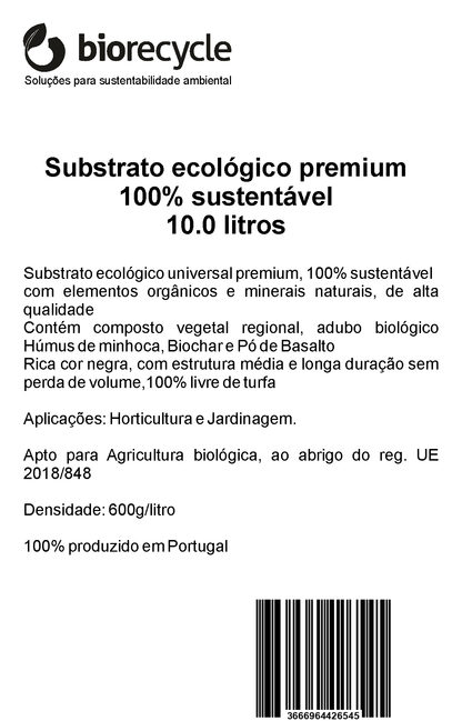 Sustrato Ecológico Universal, 100% Sostenible - 10.0 Litros_2