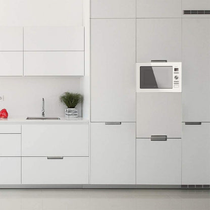 Microondas Encastrable Digital Grandheat 2590 Built-in White. Potencia 900 W, Integrable, 25 Litros, Grill 1000 W, 8 Funciones Preconfiguradas, Temp_1