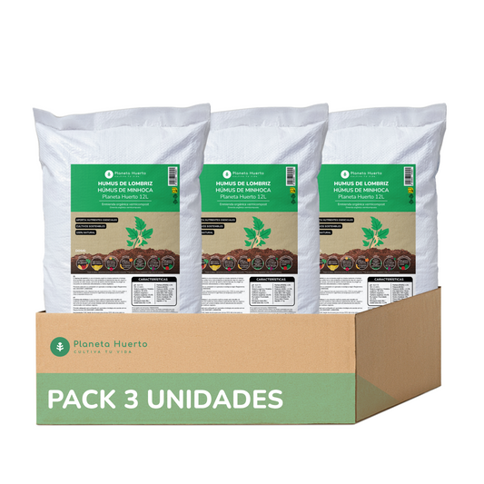 Planeta Huerto Húmus de Minhoca 36 l