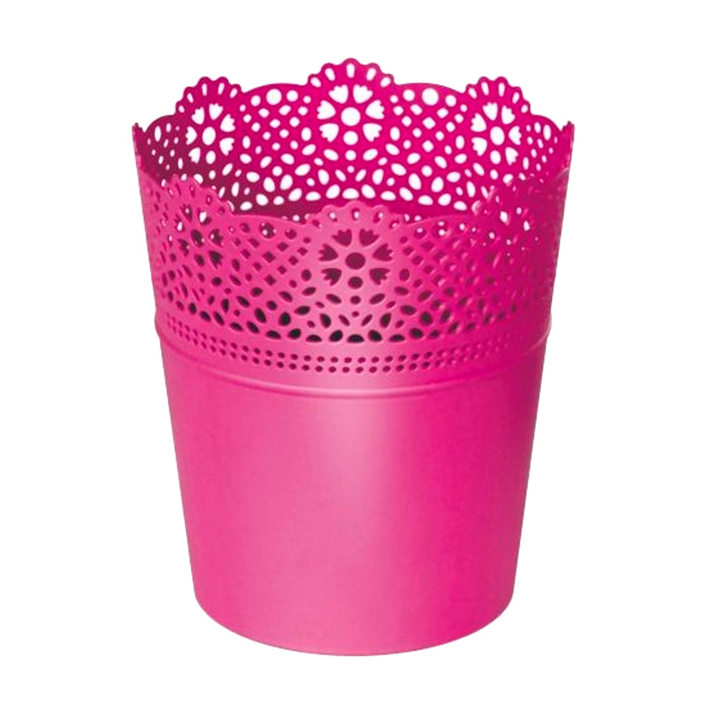 Maceta Lace , Dimensiones (mm) 135x135x155, Color Fucsia