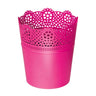 Pote De Renda, Dimensões (mm) 135x135x155, Cor Da Fúcsia