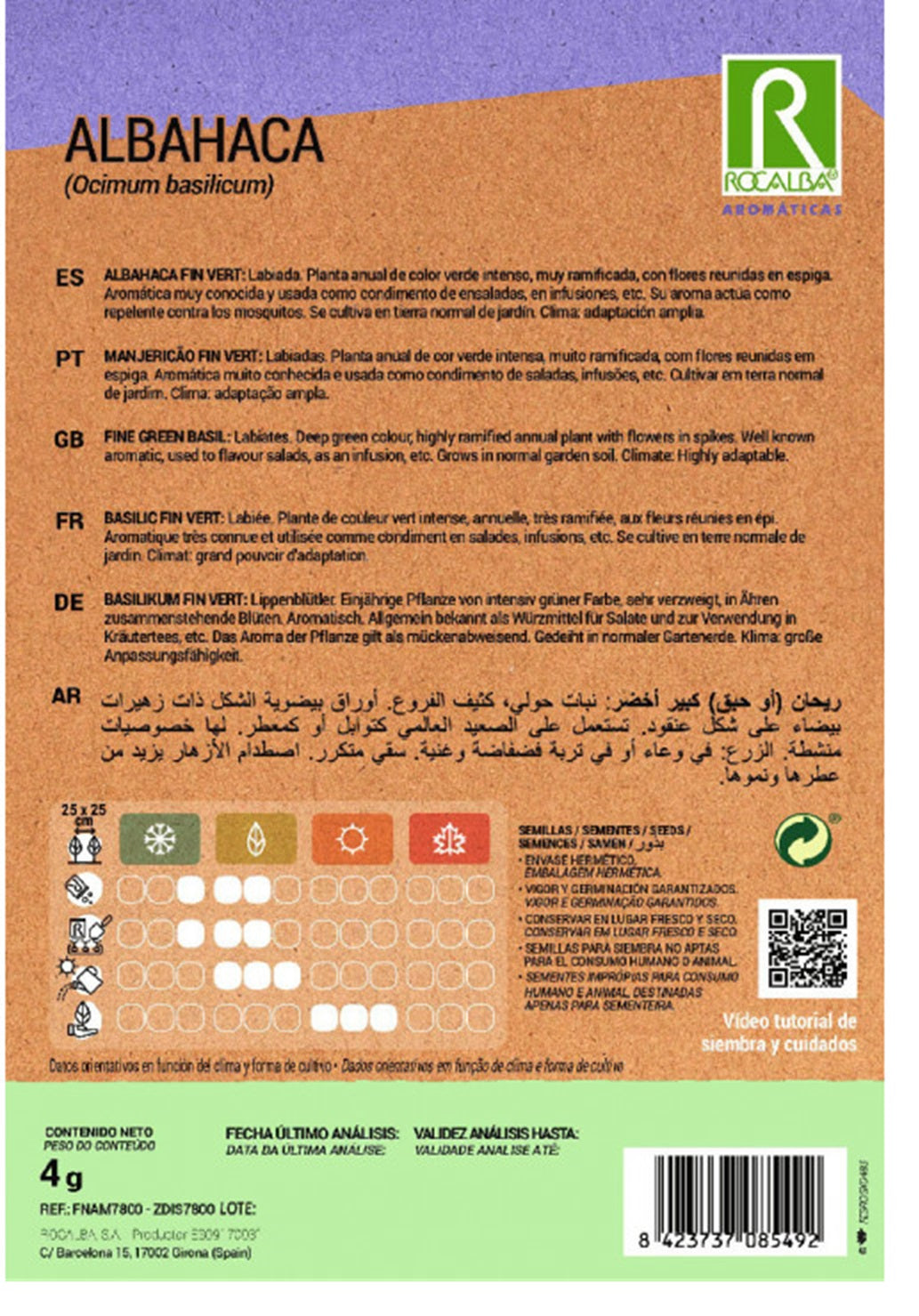 Semillas Albahaca Hoja Ancha 4g_1