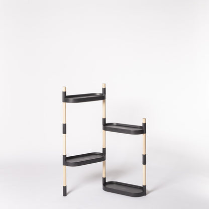 Soporte Modular Citysens De 4 Bandejas Negro_4