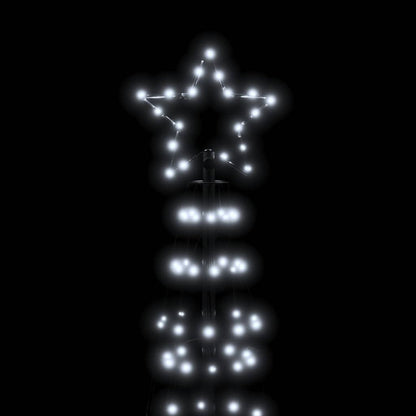 Vidaxl Árbol De Navidad Led Con Estacas 570 Leds Blanco Frío 300 Cm_5