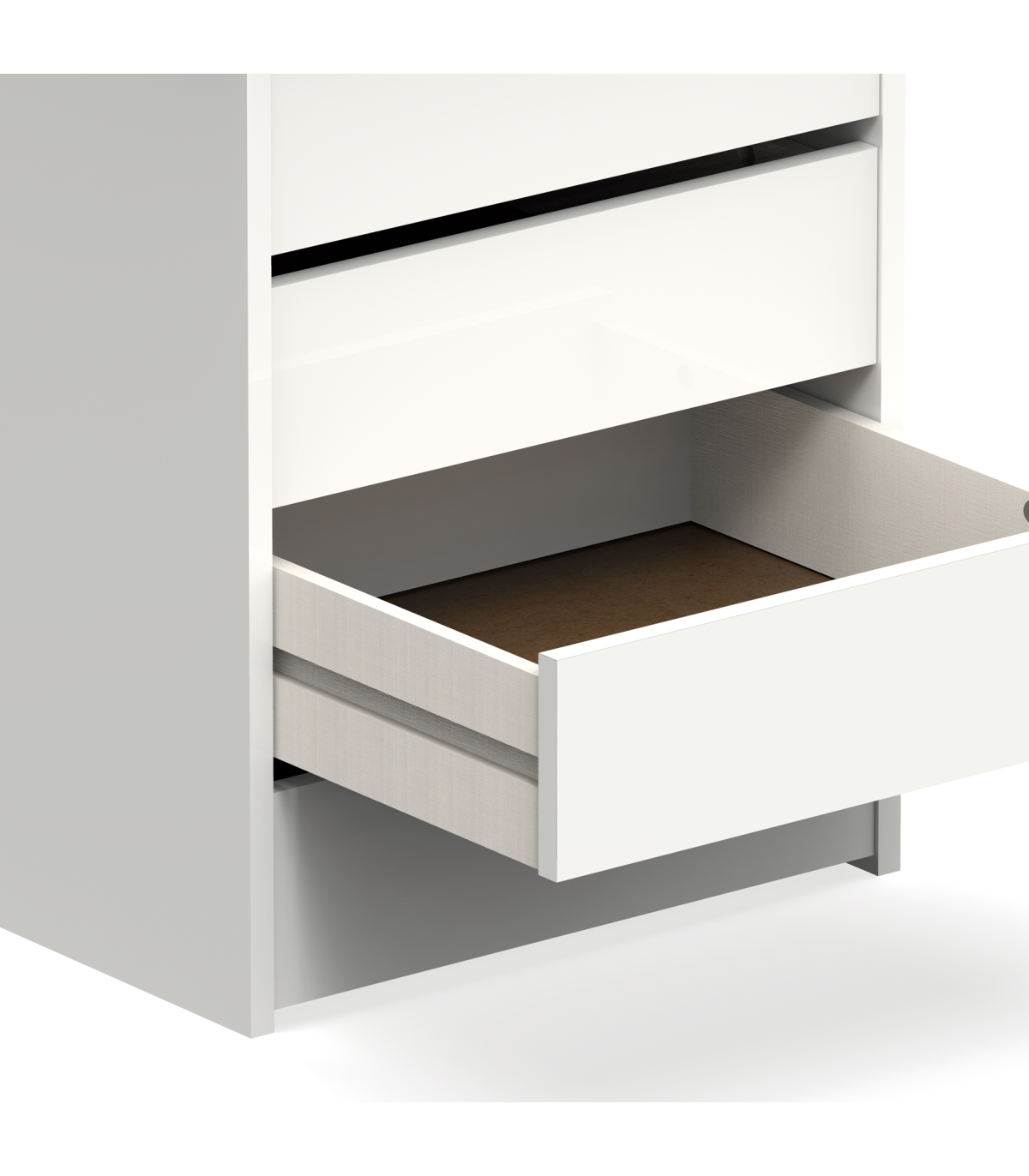 Cajonera Turin Acabado Blanco, 61 Cm(alto), 46 Cm(ancho), 45 Cm(fondo)_3