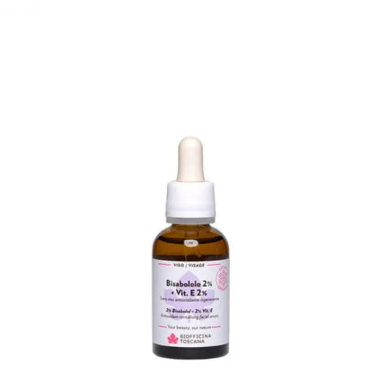 Suero Facial Bisabolol 2% + Vitamina E 2% Biofficina Toscana 30ml_0