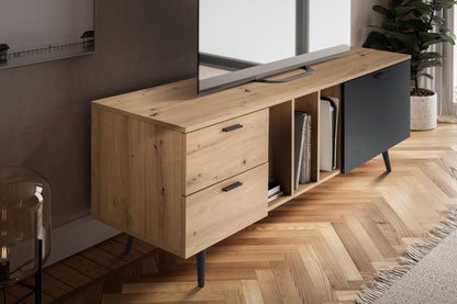 Mueble De Tv Sólido Y Duradero Modelo Wl6.820_4