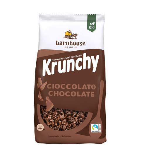 Muesli de chocolate crocante BIO Barnhouse
