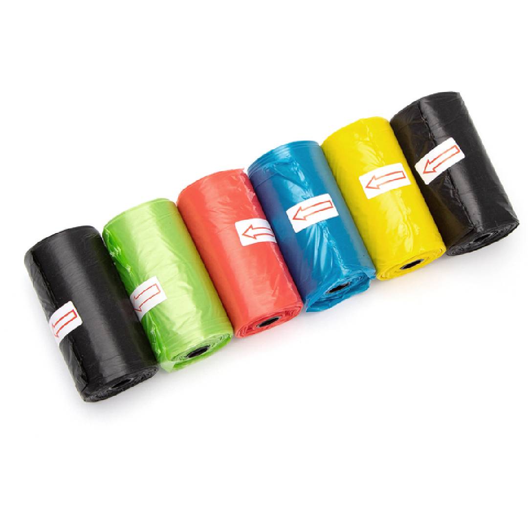 Sacos biodegradáveis ​​para cocó 6 rolos - 90 sacos Nobleza
