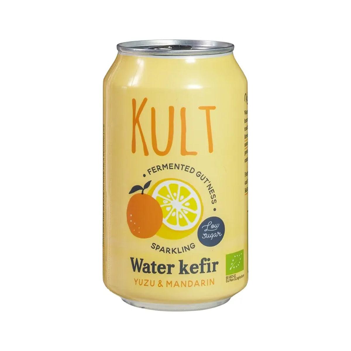 Água de kefir KULT Yuzu-Tangerina 330 ml