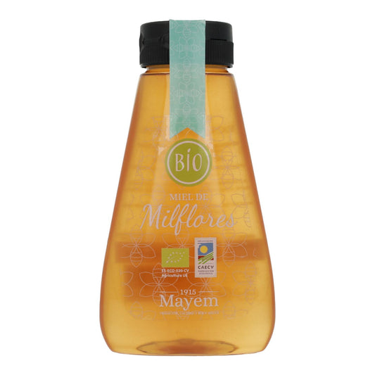 Mel de mil-flor orgânico Mayem anti-gotejamento 350 g