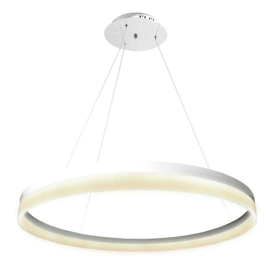 Luminaria Colgante Ring 73w, Ø100cm, Blanco Cálido_0
