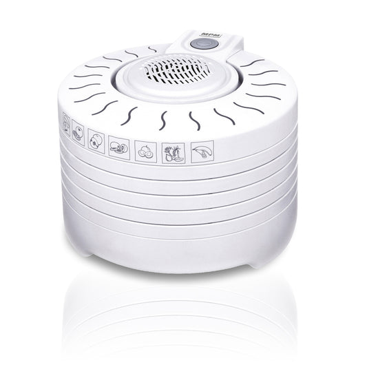 Deshidratador Alimentos, 5 Bandejas, Seca Frutas, Verduras, Carne, Hierbas, Sin Bpa Mpm Msg-01 Blanco_0