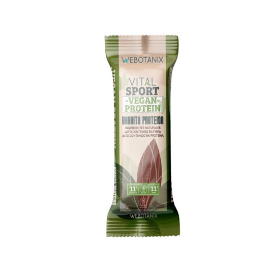 Barra proteica vegan VitalSport WeBotanix 40g