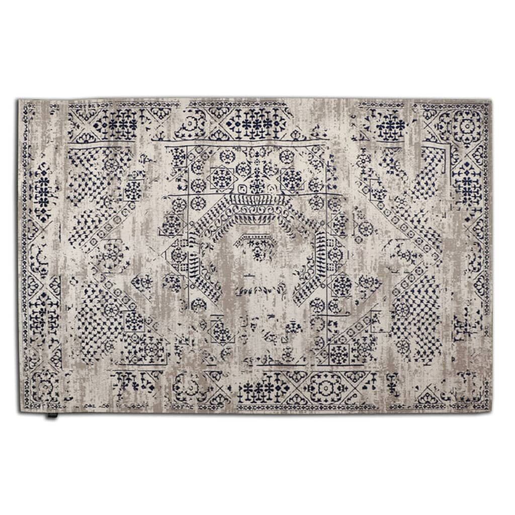 Dutch Lifestyle Alfombra Durban Jahrg Gris Y Azul 230x160 Cm_0