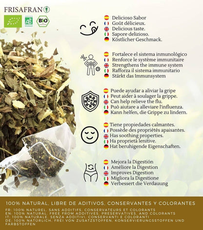 Infusión De Regaliz Y Menta Ecológica En Pirámides | Calidad | Frisafran 30 Uds_3