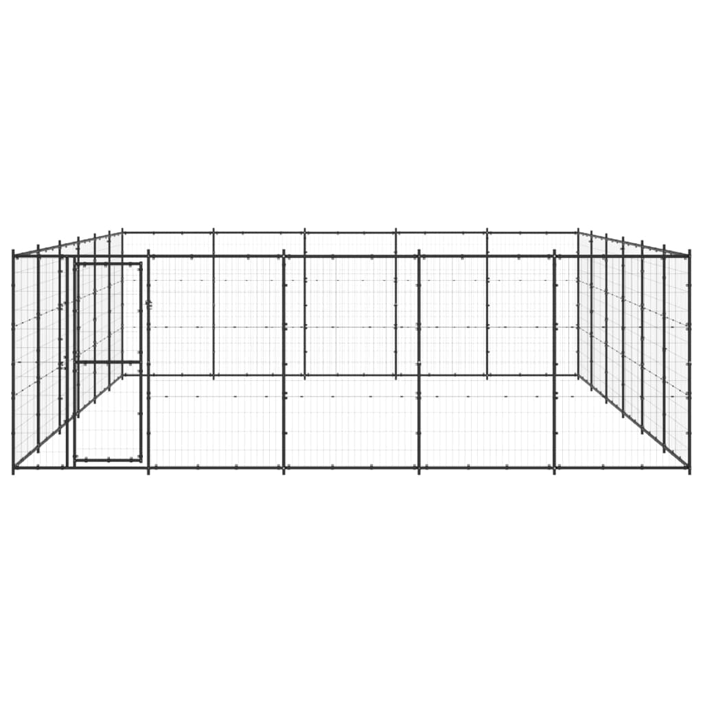 Vidaxl Perrera De Exterior De Acero 36,3 M²_1