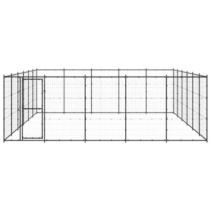 Vidaxl Perrera De Exterior De Acero 36,3 M²_1