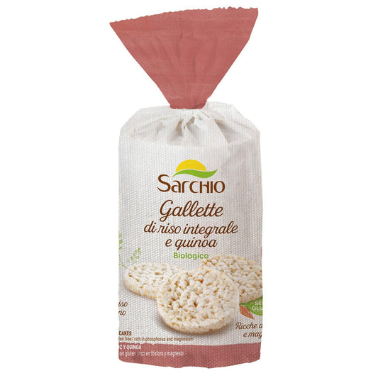 Bolinhos de Arroz e Quinoa Biológicos Sarchio 100 g