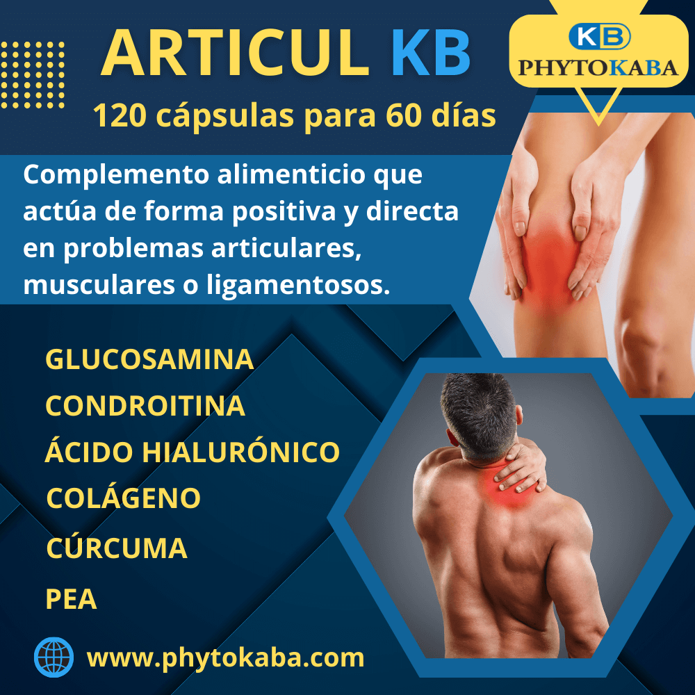 Articul Kb 120 Cápsulas Con Pea, Glucosamina Y Condroitina