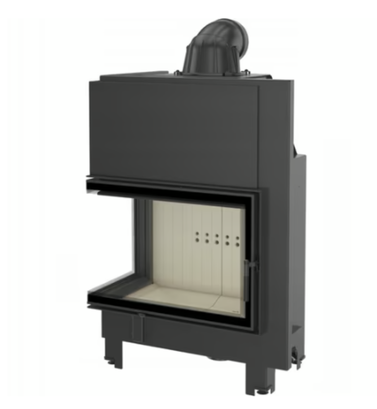 Bricosol Chimenea De Leña De Acero Kratki Mba Izquierda 17 Kw Ø 200_1