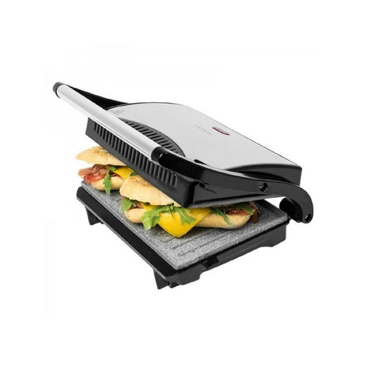 Parrilla Eléctrica Rock?ngrill. 700 W, Revestimiento De Piedra Rockstone, Máxima Antiadherencia Y Una Mejor Limpieza, Asa De Tacto Frío, Superficie_0