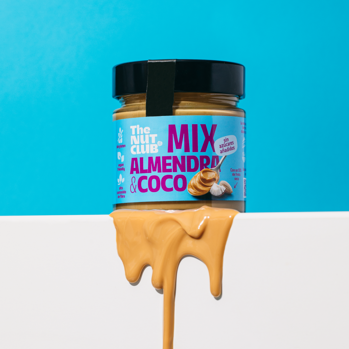 Pack crema de almendra y coco 4 uds The Nut Club 800g_3