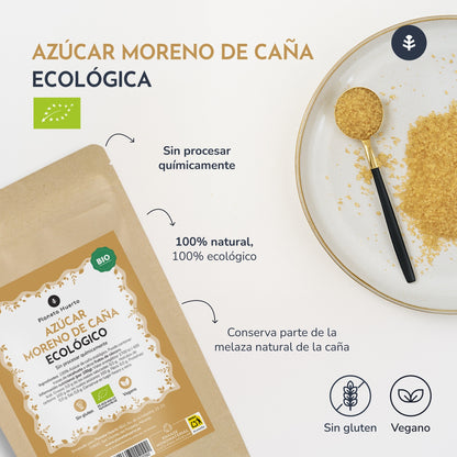 Açúcar mascavado biológico de cana Planeta Huerto 1kg